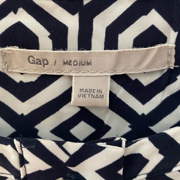 Gap Navy and White Geometric Dress - Picture 7 of 10